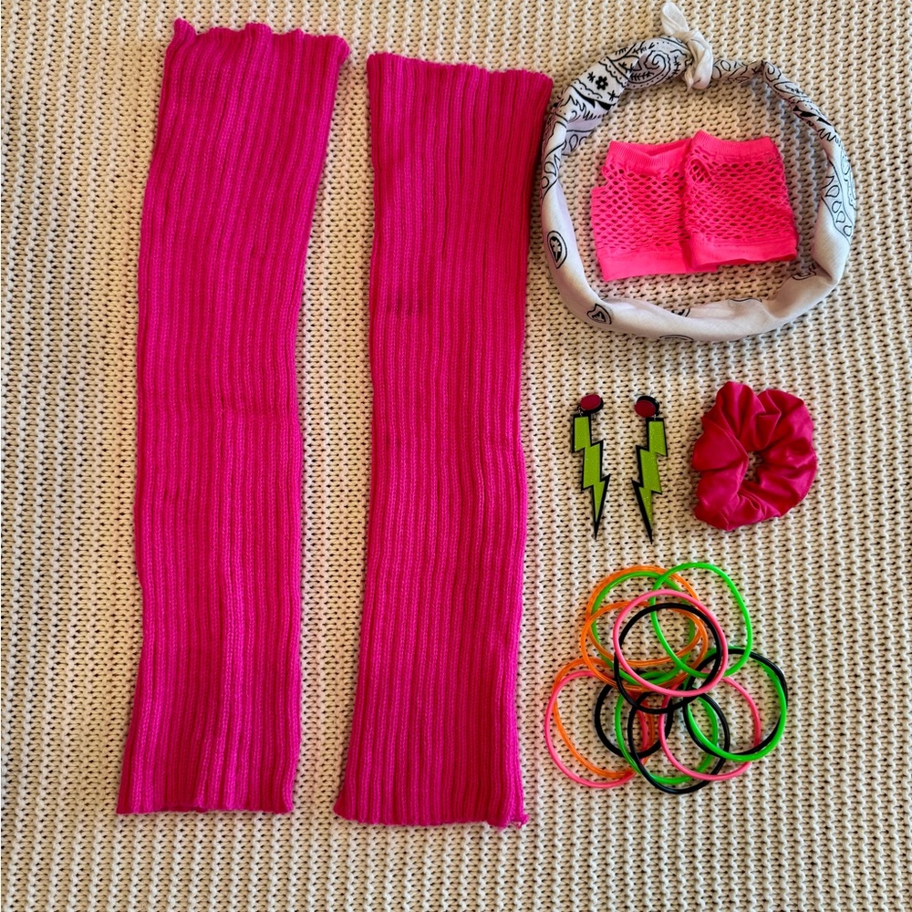 80s Accessories Set